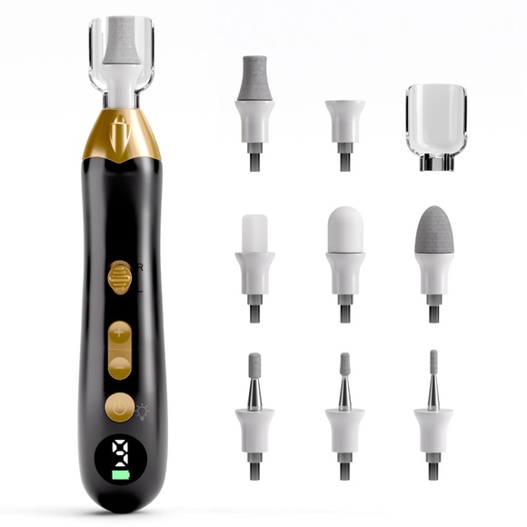 BLACK AND GOLD RECHARGEABLE CORDLESS DRILL - Picture 1 of 12